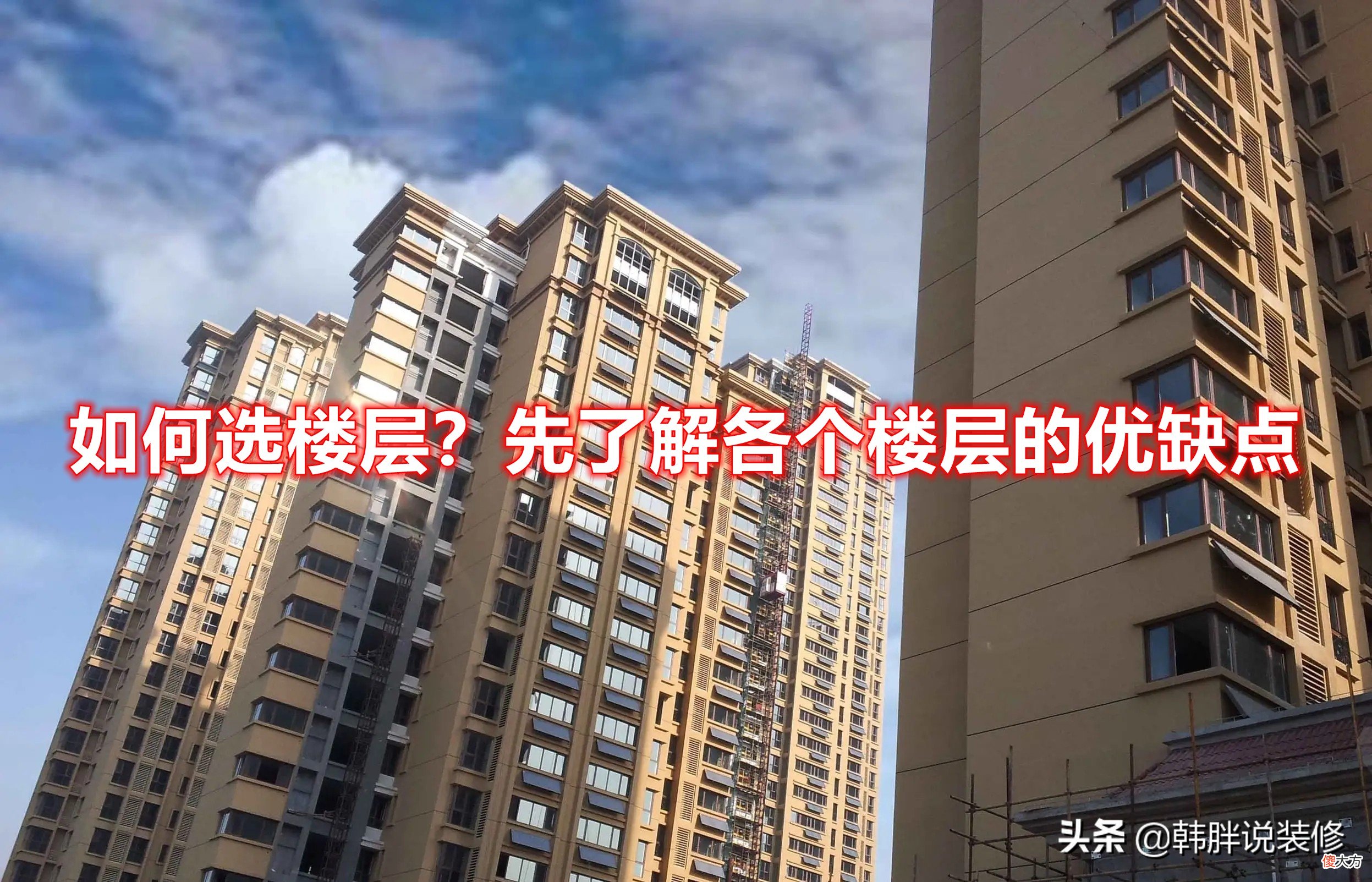 了解各个楼层的优缺点 每个楼层的优缺点