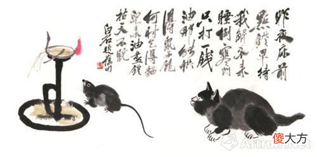 中国古代画家为什么喜欢把猫和蝴蝶画在一起 国画猫和蝴蝶的寓意