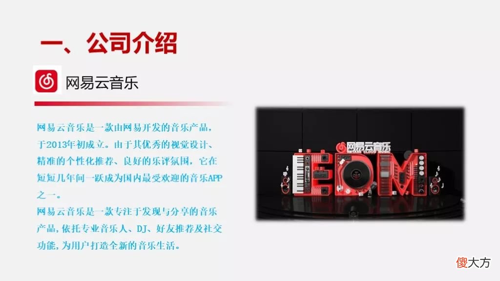 替网易云音乐修改了一份PPT 网易云音乐修改自己的作品