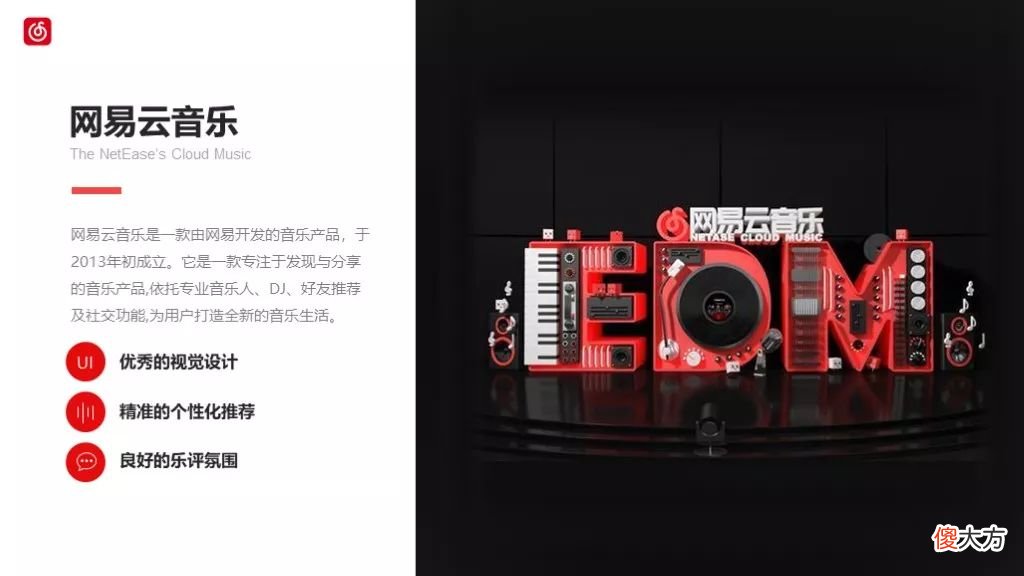替网易云音乐修改了一份PPT 网易云音乐修改自己的作品