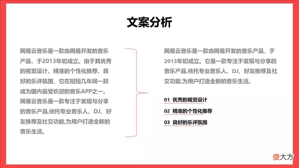 替网易云音乐修改了一份PPT 网易云音乐修改自己的作品