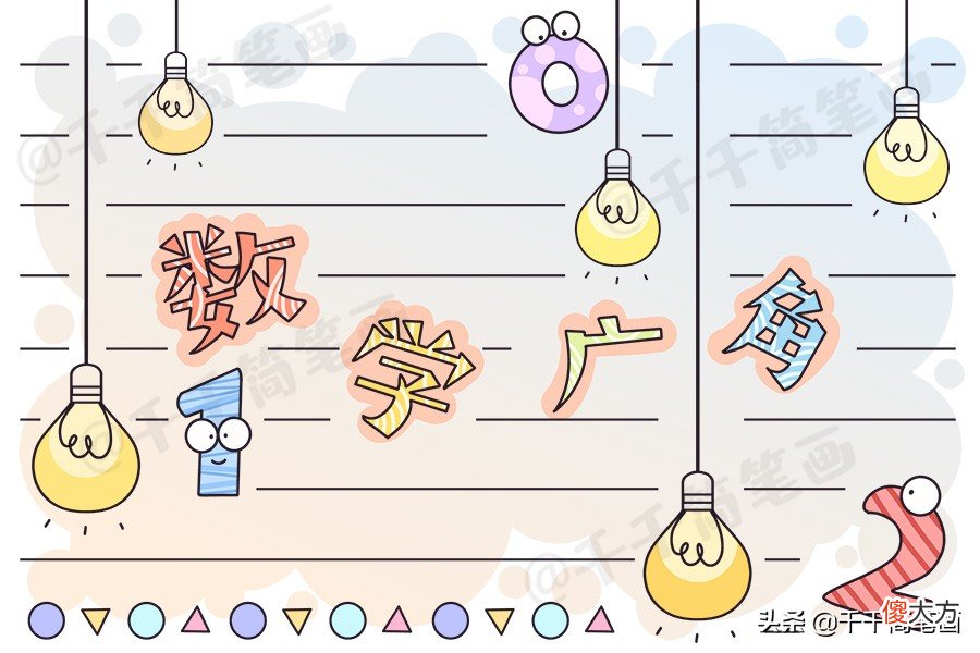 简单好看的学科手抄报集合 有关学科的手抄报