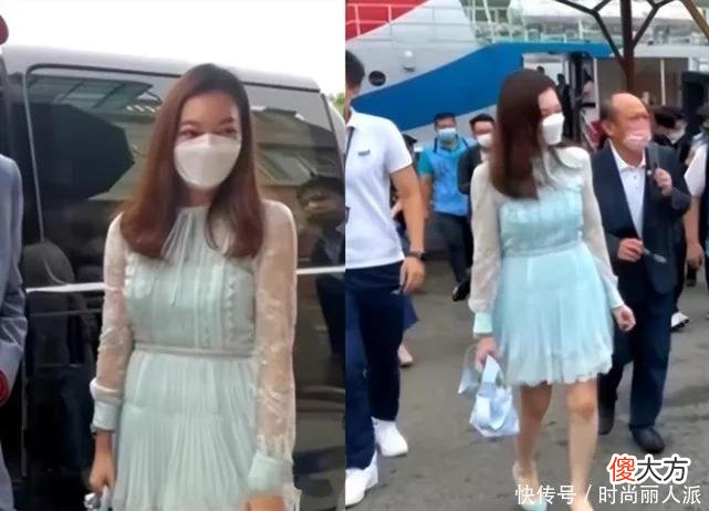 【时尚一点】富士康老板娘与71岁老公罕见合体！她穿薄纱裙少女感爆棚，气质绝