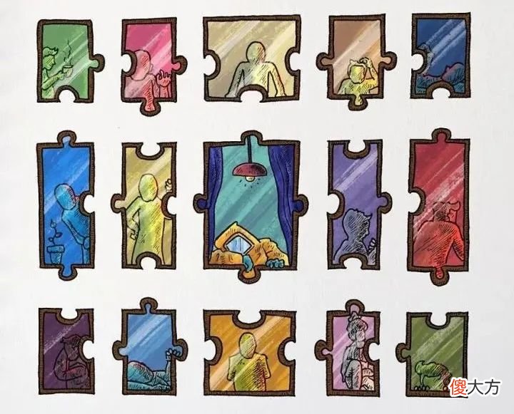 画出人们面对新冠病毒的表现 画一幅关于新冠病毒
