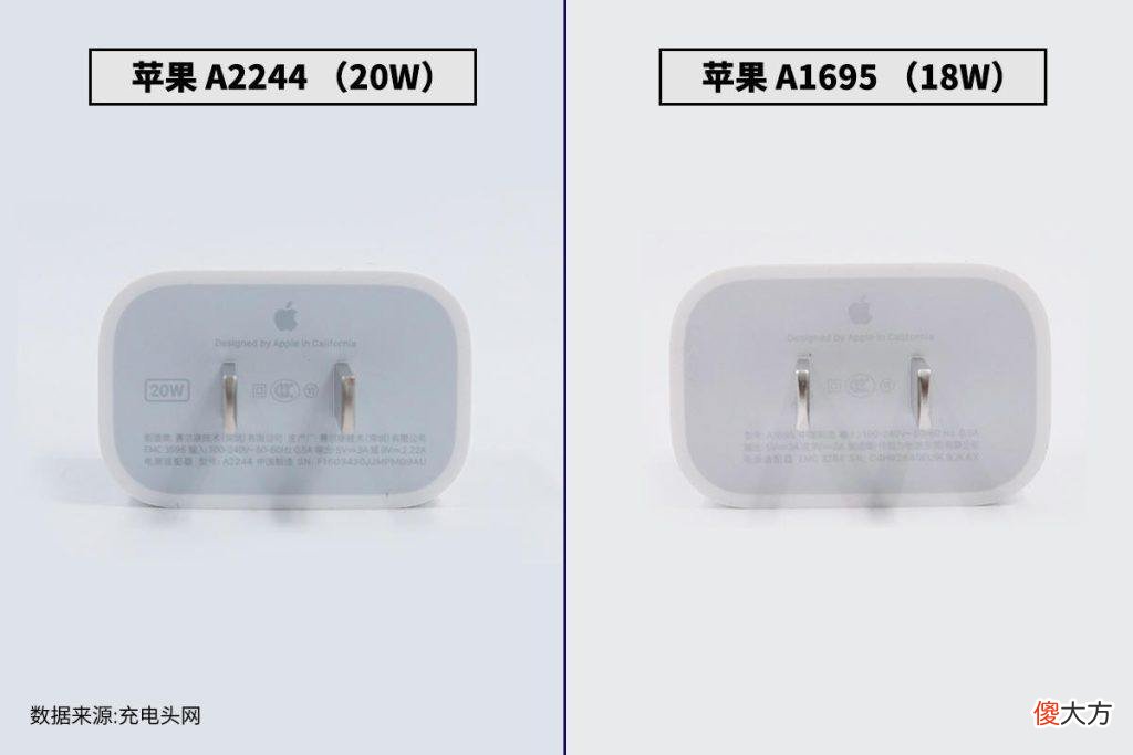 苹果20W和18W充电器拆解对比 苹果18W充电器拆解