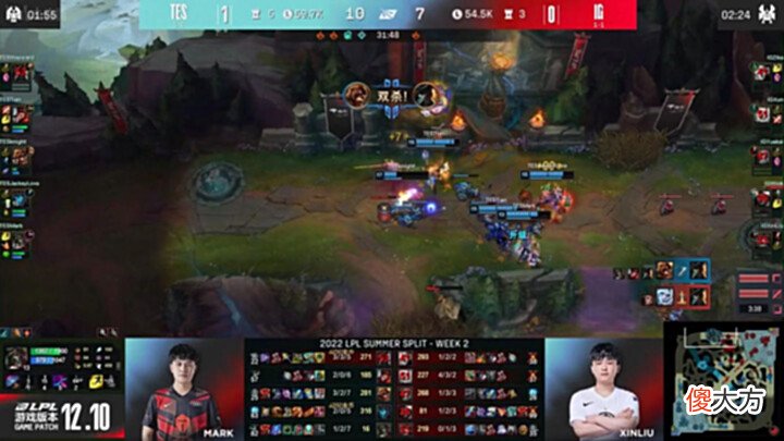 【游戏迷】LPL夏季赛:TES又赢了,Knight岩雀无压力超神,季后赛已经不远了!