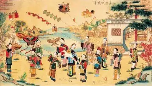 当然是绣一个风筝挂饰呀 风筝上的挂件怎么做