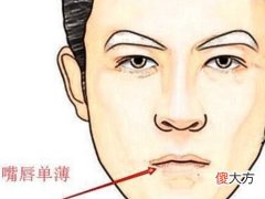 上嘴唇薄的男人面相好不好