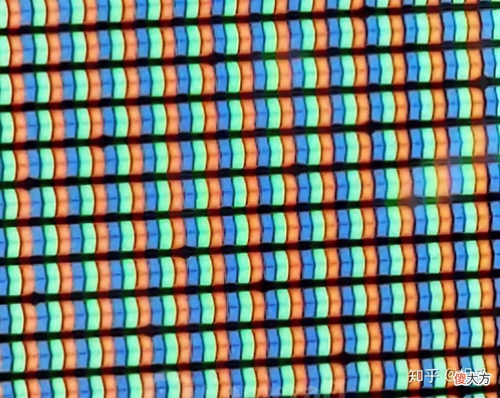 屏幕像素排列方式盘点 屏幕的像素排列