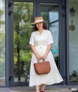 【就爱时尚】六十岁以上的女士连衣裙，构造夏日穿搭