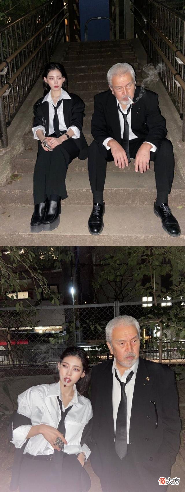 【时尚一点】“黑道父女”走红网络，获百万点赞，网友直呼：真的太酷了！