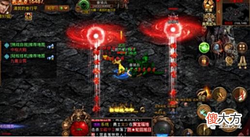 【游戏世界】传世手游：打金首选！上线满攻速！地图无限制！经典传奇玩法！