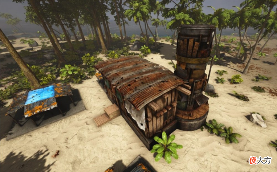 【游戏世界】steam海盗游戏《atlas》资源点附近爆发团战