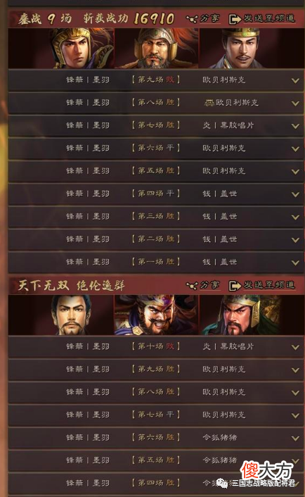 【游戏世界】三国杀手游：三套打架强度极高的阵容配置！
