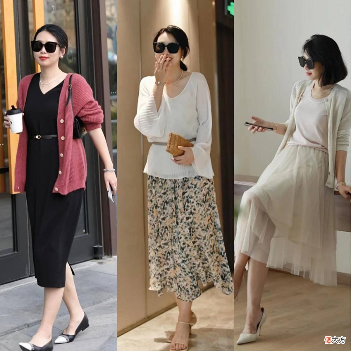 【时尚一点】腿粗胯宽的40岁女人，建议你这样藏肉显瘦，打扮还优雅
