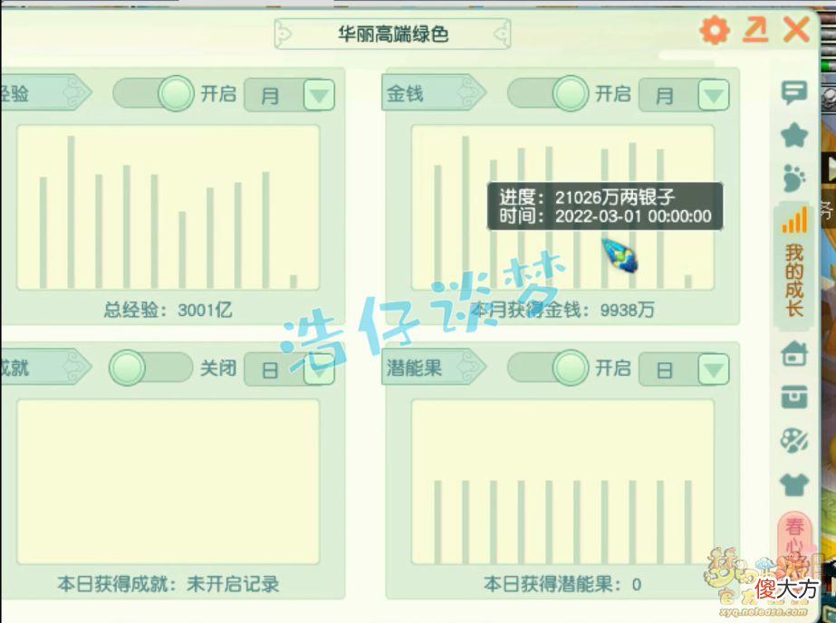 【游戏世界】梦幻西游：又一个3000亿经验的玩家，月刷115亿，领取稀有称谓！