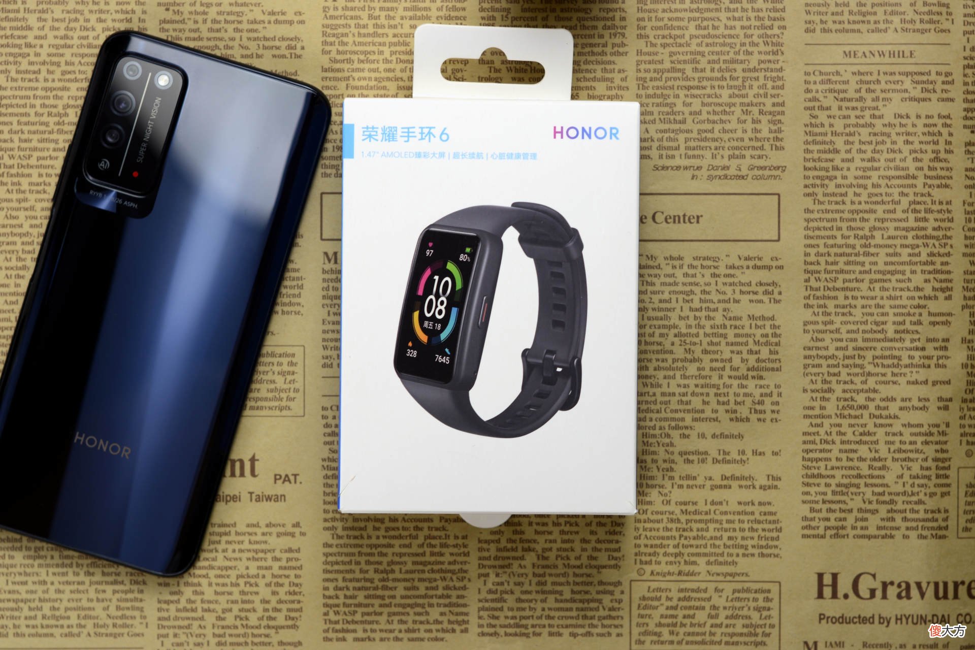 从光动能手表到荣耀手环6 荣耀手环6和荣耀手表