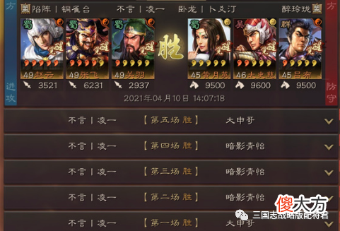 【游戏迷】三国志战略版五虎枪阵容配置：1穿3-4队