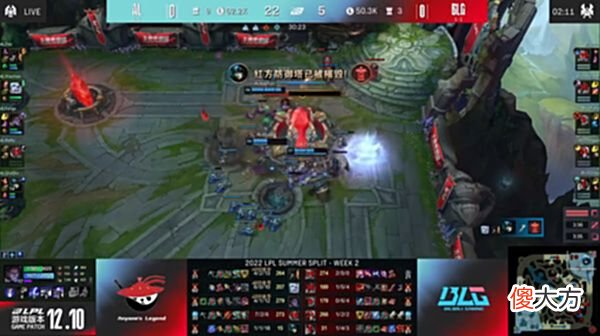 【游戏世界】2-0大爆冷！“网吧队”AL横扫BLG，网友：只有lqs对得起自己的工资