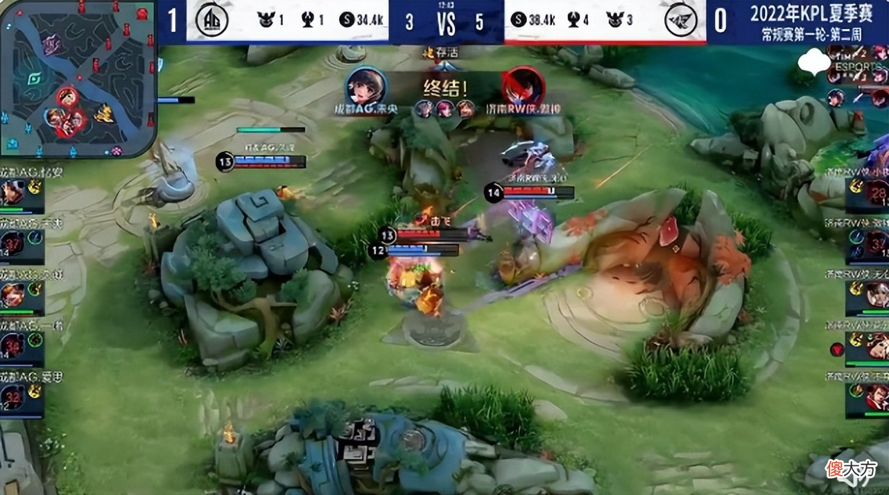 【游戏世界】AG超玩会3：1战胜RW侠，KPL400胜到手，新阵容渐入佳境