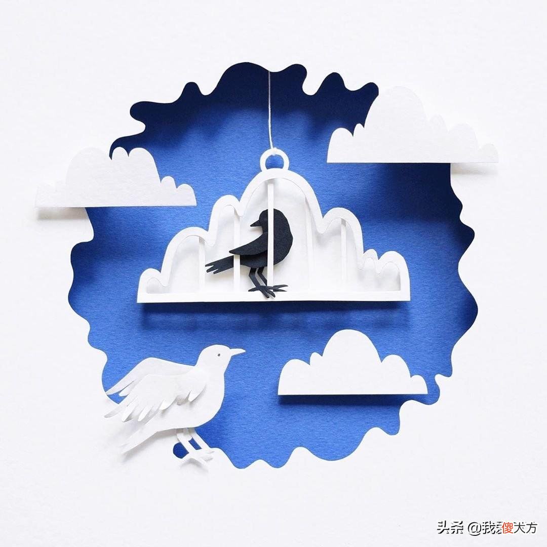 梦幻般的立体剪纸手工 剪纸做立体手工