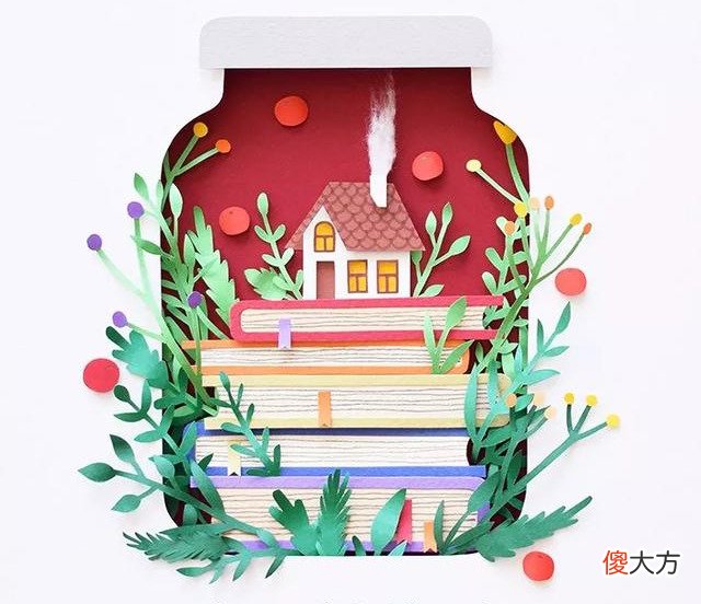 宅家反正这么多时间，用来做立体剪纸再美不过了！看完你会喜欢