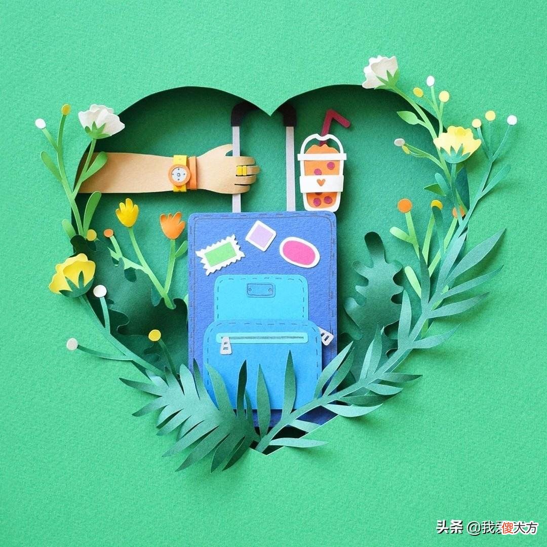 宅家反正这么多时间，用来做立体剪纸再美不过了！看完你会喜欢