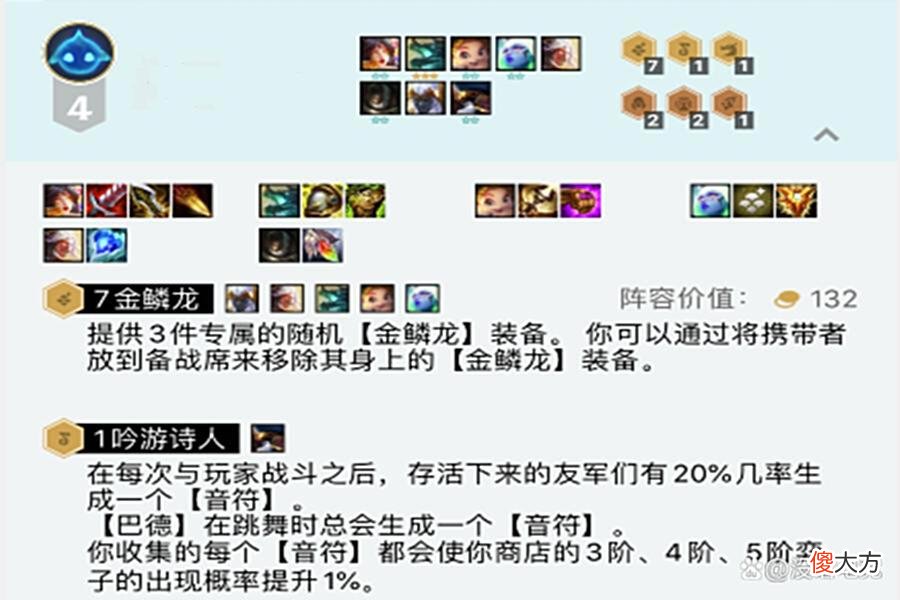 【游戏迷】云顶之弈：这是天选之子？玩家一次D到3只敖兴，他居然不换阵容！