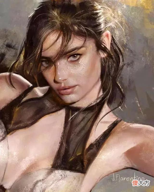 【时尚一点】年轻而性感的美女，神情优雅，软玉温香