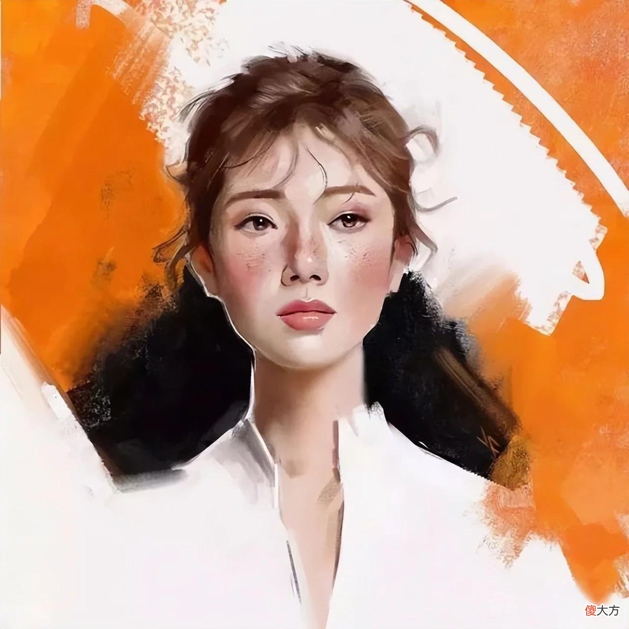 【时尚一点】年轻而性感的美女，神情优雅，软玉温香