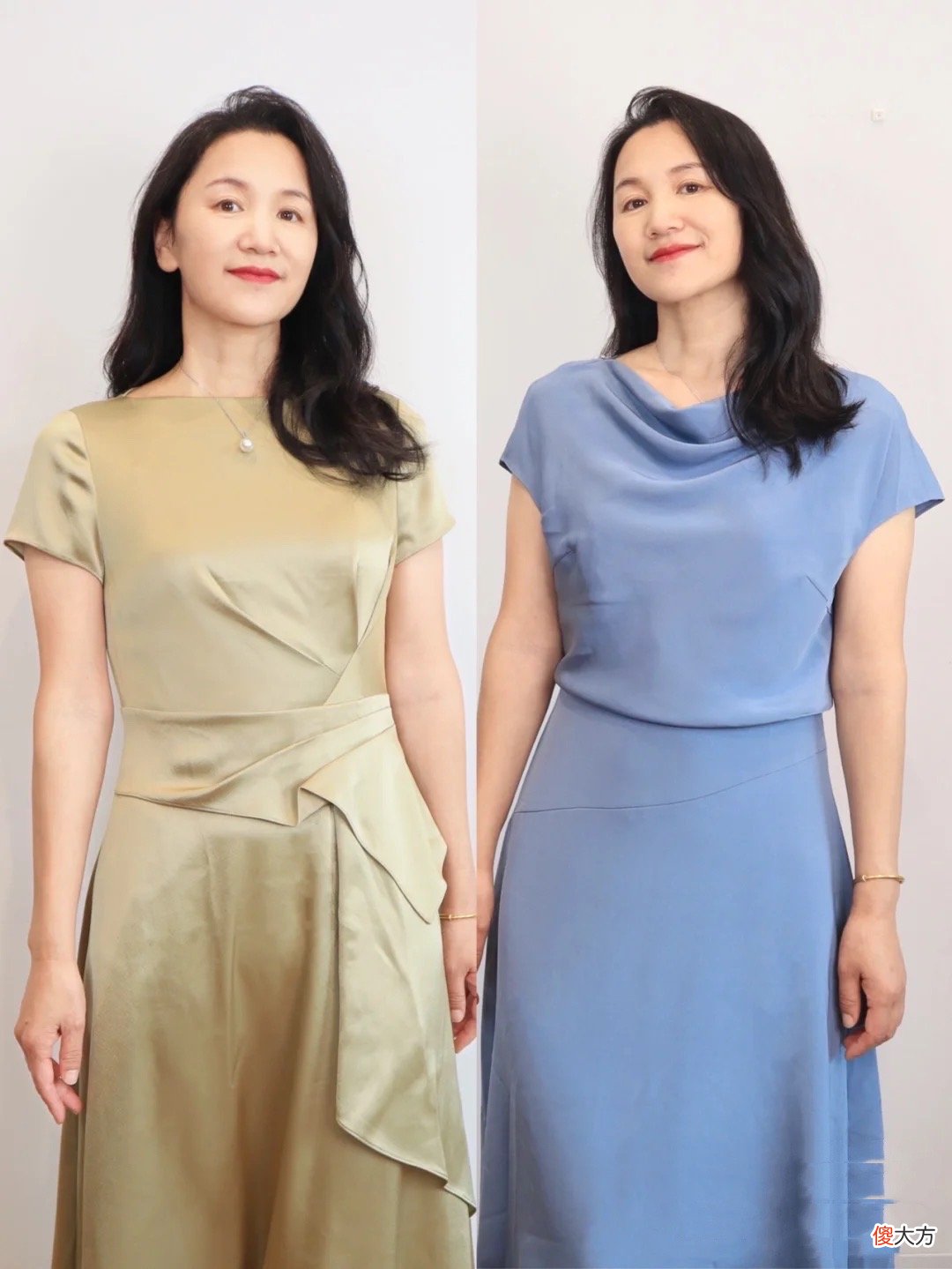 【时尚一点】50＋女性穿搭模板，连衣裙优雅、半身裙大方，美得优雅精致很温柔