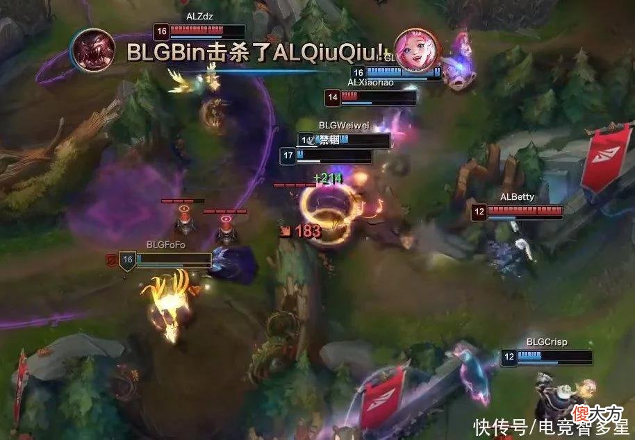 【游戏世界】Bin上演饭堂年度大片？纳尔把乌鸦拍进人群，直接一波溃败