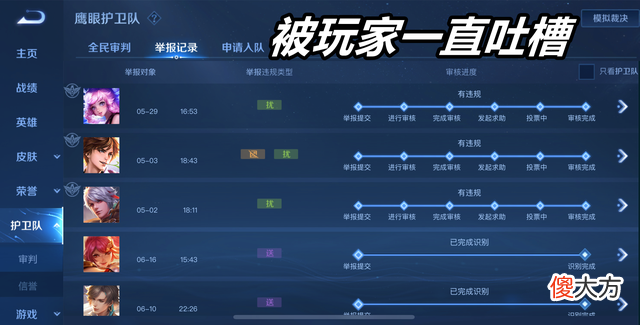 【游戏世界】王者荣耀：惩罚机制成的摆设，护卫队成笑话，这才是摆烂的根源