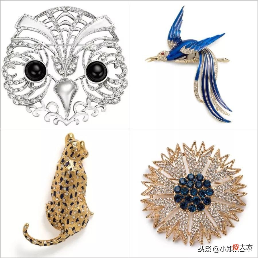 胸针才是我们职业女性的好伙伴 职业装胸针