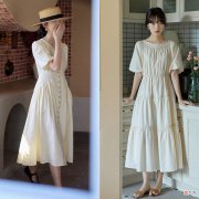 【时尚一点】胯大的女人选连衣裙or半身裙，要注意：裙长过膝、加收腰，很显瘦