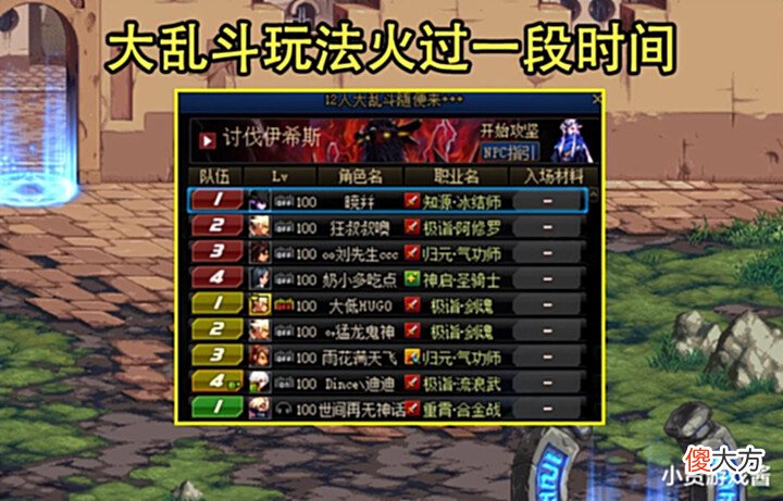 【游戏世界】DNF:110版本4大团本现状!漩涡不删有大用途,3牛奥兹玛随便秒