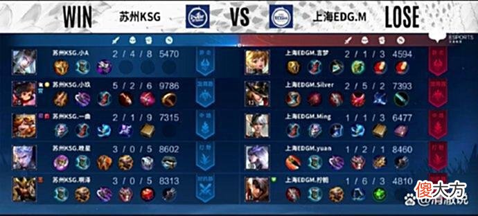 【游戏迷】苏州KSG3:2上海EDGM,啊泽关羽临危救主