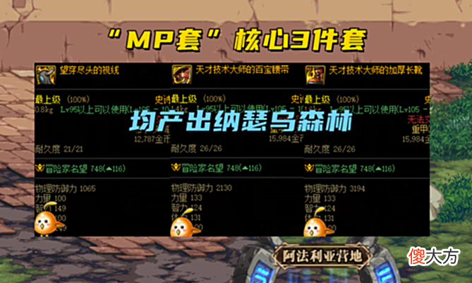 【游戏世界】DNF:110级“万能模板”推出!优秀装备有很多,但可惜驾驭不了