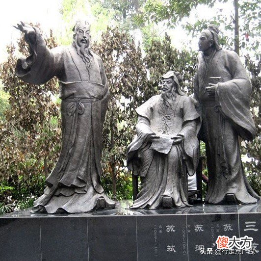 一门三苏两代人在唐宋八大家占据三席，有什么秘诀你去过浙江杭州的西湖吗？