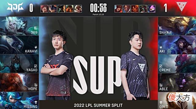 【游戏世界】LPL夏季赛:JDG让1追2轻取OMG开季4连胜369塞恩单吃凯南斩获MVP