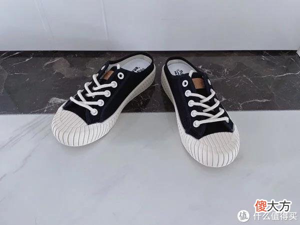 【时尚一点】618剁手记 篇十二:经典+时尚融合,休闲舒适两相宜的平价好鞋—飞跃半拖帆布鞋