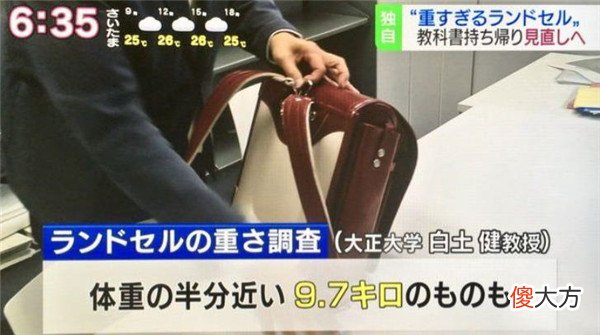 日本小学生书包都装了啥 日本 小学生 书包