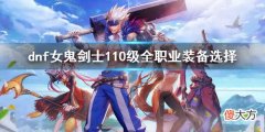 dnf110级女鬼剑士全职业装备搭配 女鬼剑士110级全职业装备选择