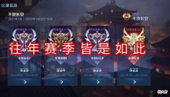 【游戏迷】新赛季进入3天倒计时，对照段位继承制，王者10星或以下别努力了