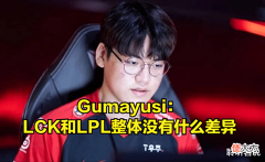 【游戏迷】Gumayusi:LCK和LPL大框架没太大差异,MSI失利后很空虚