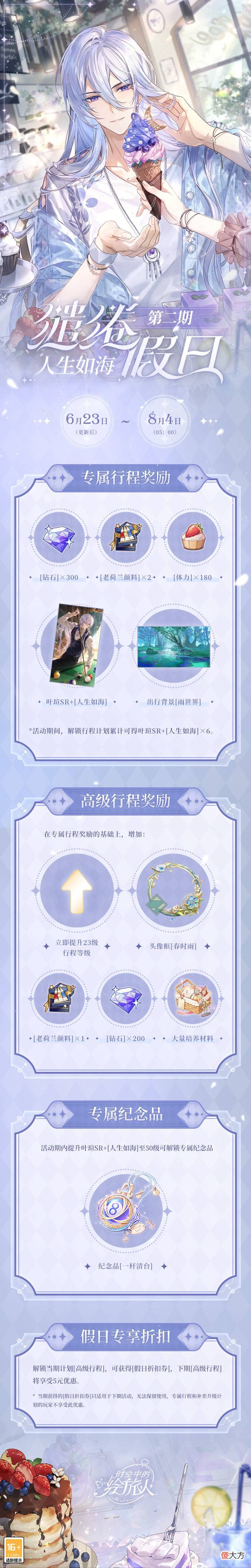 时空中的绘旅人| 《时空中的绘旅人》缱绻假日第二期 叶瑄SR人生如海