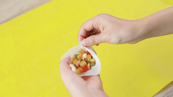 在家做个能吃的福袋 可以吃的福袋