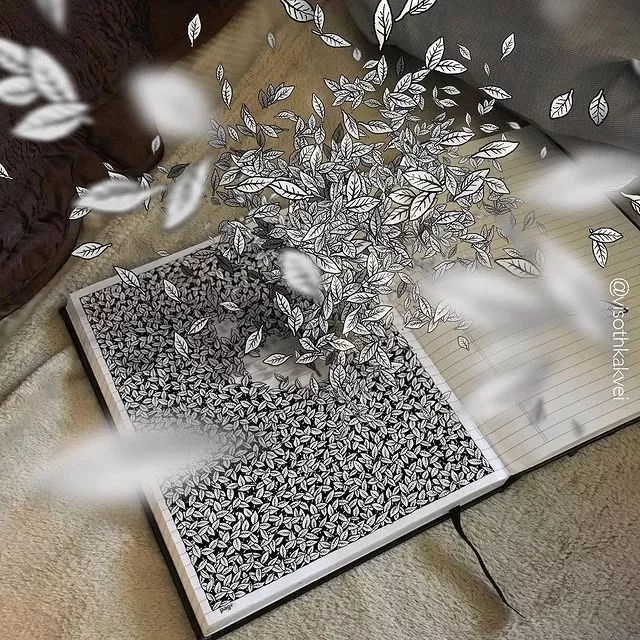 哪有什么天才，不过是正确的方法加上大量的练习,两个零零后小哥用普通的针管笔