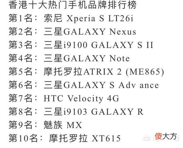 香港人都喜欢用什么牌子的手机 香港人都用什么手机好