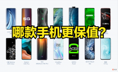 目前较保值的五款手机 什么手机品牌好又保值